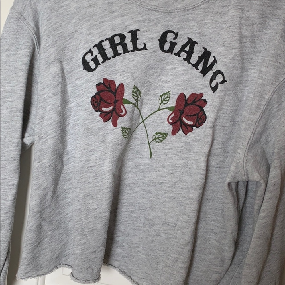 Cropped top Long sleeve